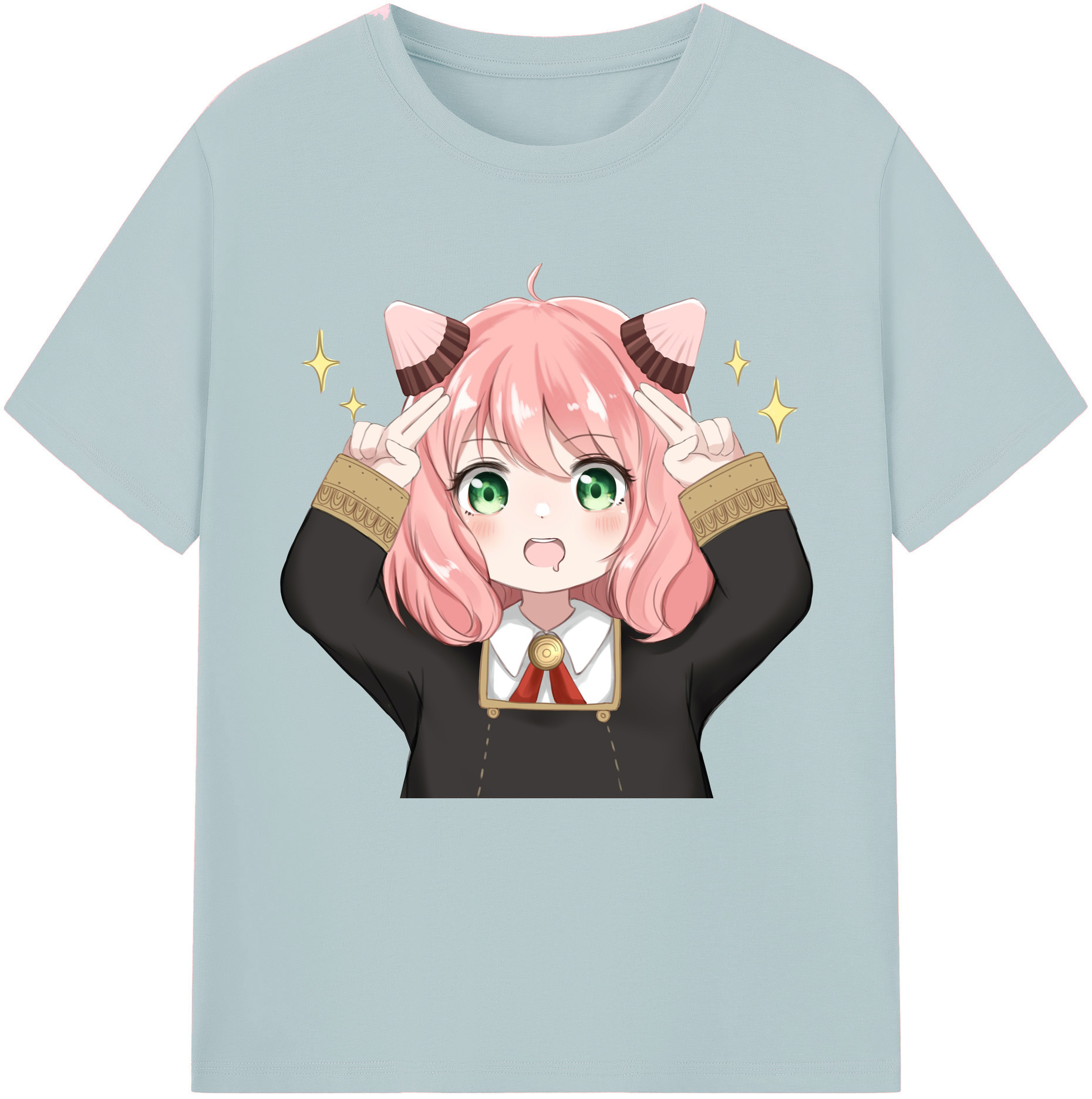 （画像用） SPY×FAMILY间谍家家酒 綿100％半袖Tシャツ（フロントプリント）